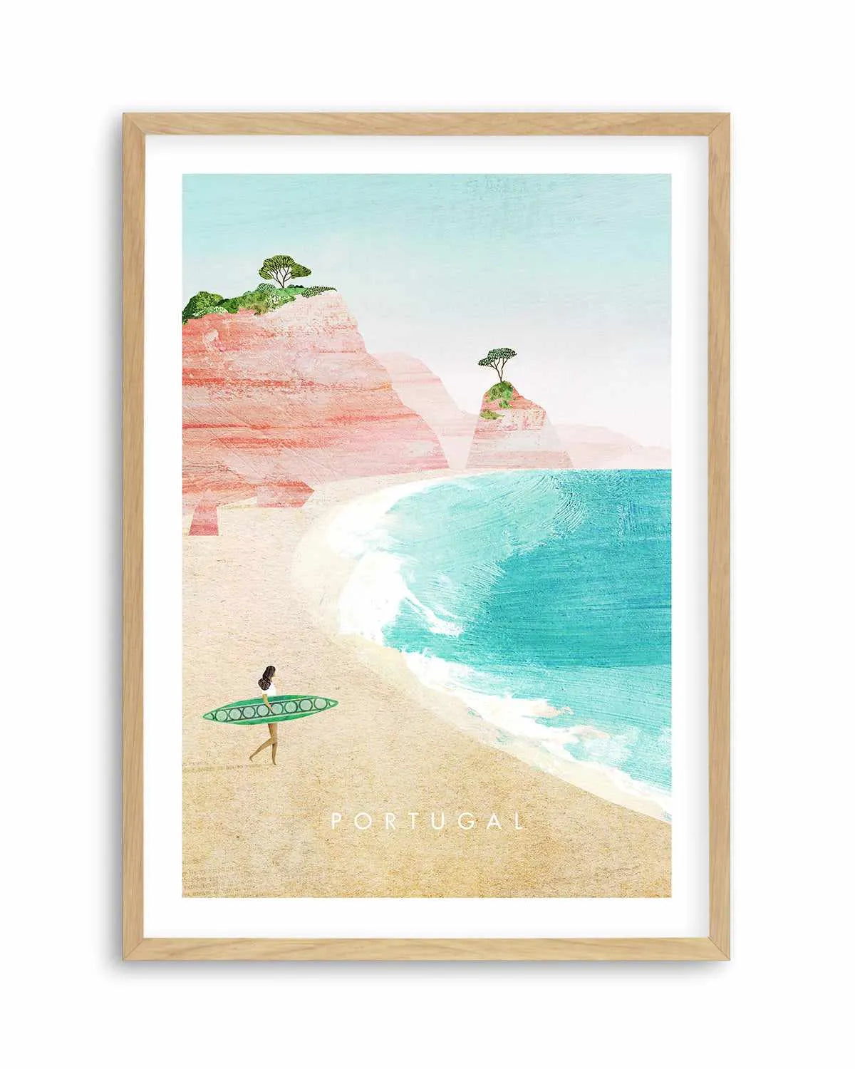 Portugal by Henry Rivers Art Print from Olive et Oriel where you can shop wallpaper and artworks online
