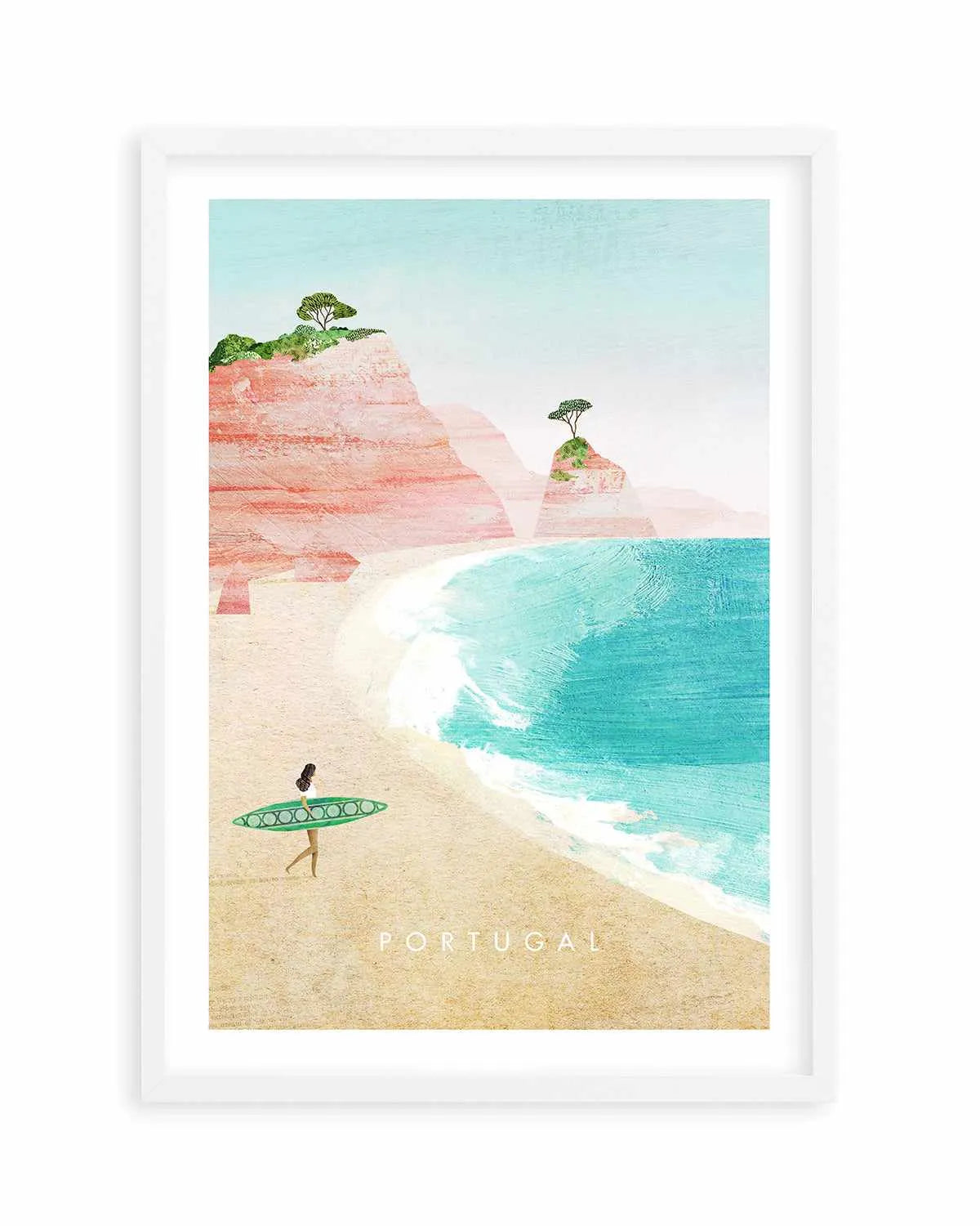 Portugal by Henry Rivers Art Print from Olive et Oriel where you can shop wallpaper and artworks online