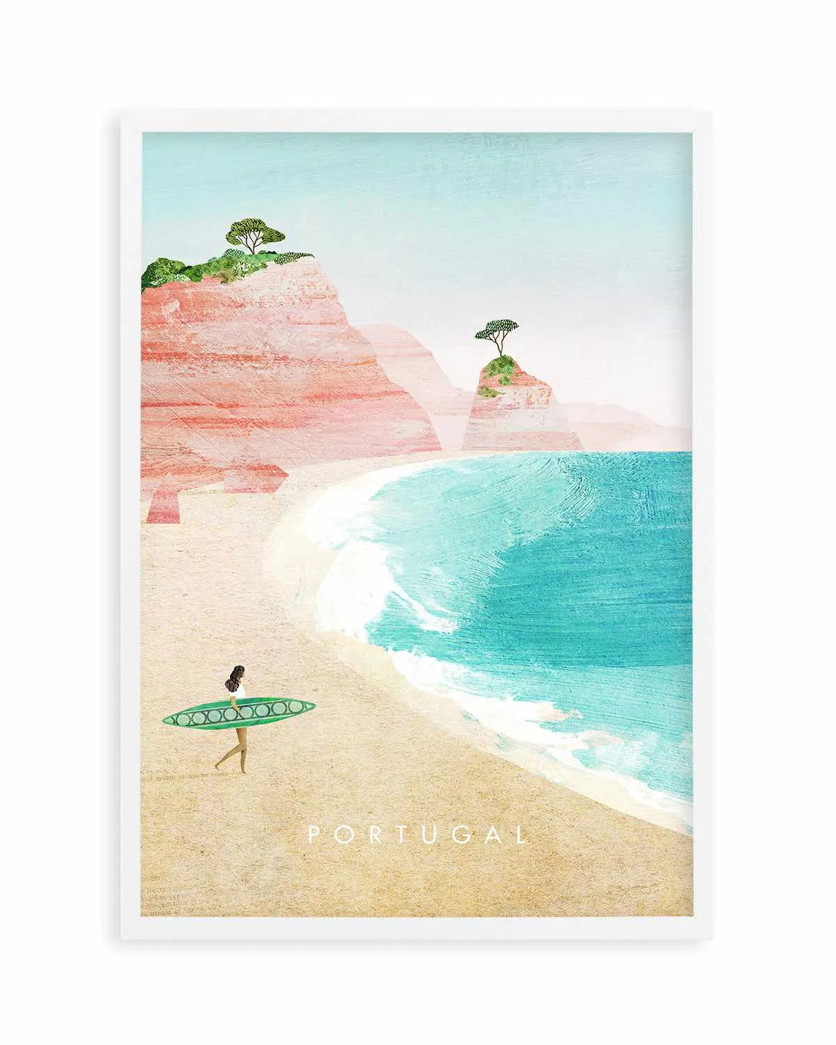 Portugal by Henry Rivers Art Print from Olive et Oriel where you can shop wallpaper and artworks online