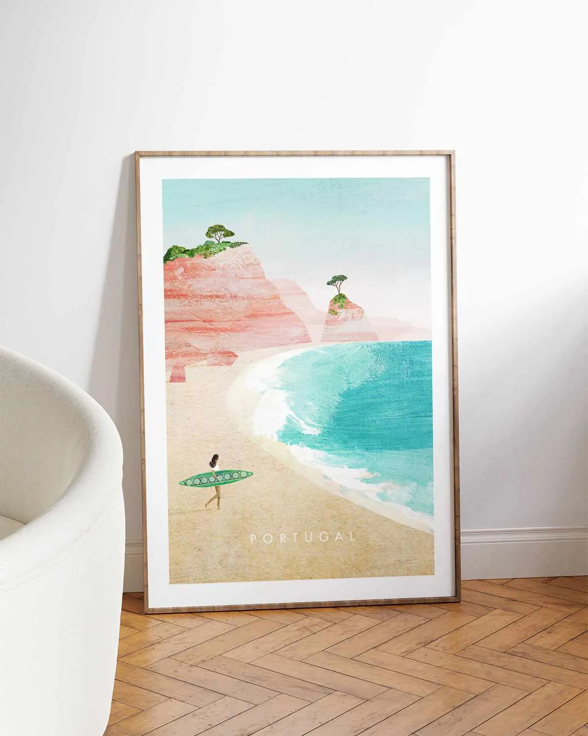 Portugal by Henry Rivers Art Print from Olive et Oriel where you can shop wallpaper and artworks online