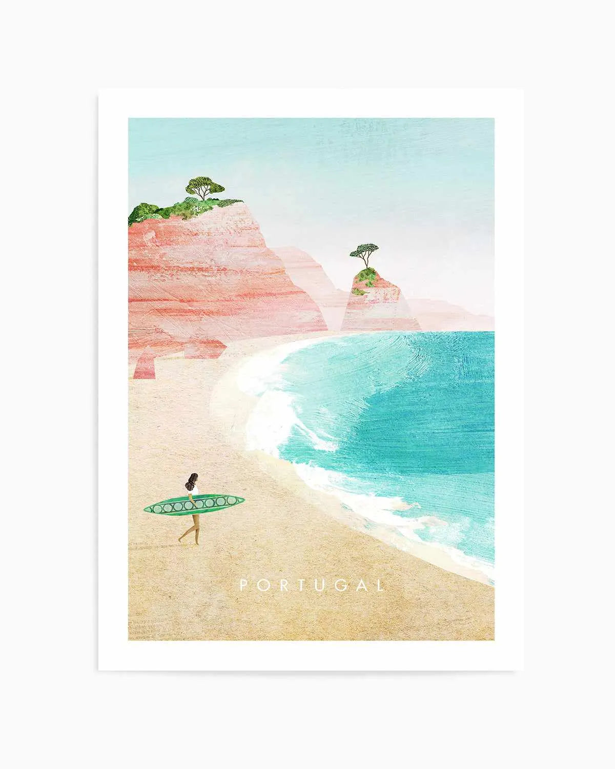 Portugal by Henry Rivers Art Print from Olive et Oriel where you can shop wallpaper and artworks online