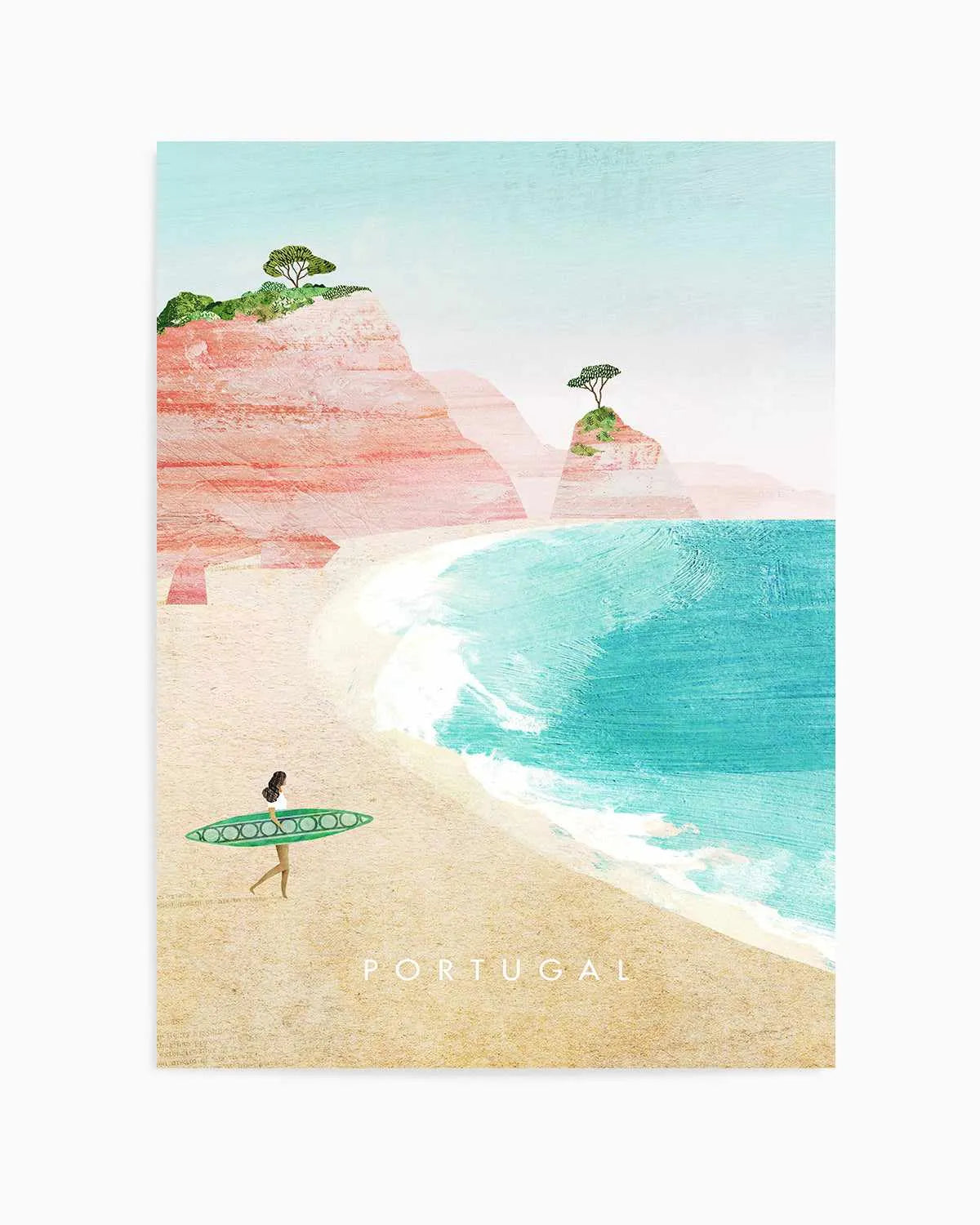 Portugal by Henry Rivers Art Print from Olive et Oriel where you can shop wallpaper and artworks online