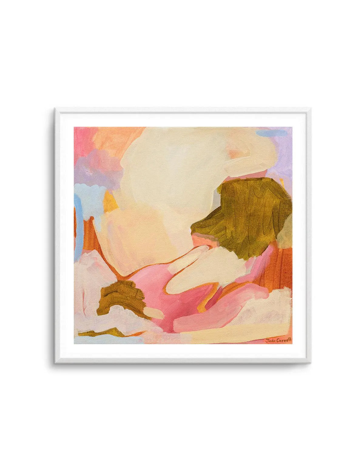 Posey by Jade Carnell Art Print-PRINT-Olive et Oriel-Jade Carnell-Buy-Australian-Art-Prints-Online-with-Olive-et-Oriel-Your-Artwork-Specialists-Austrailia-Decorate-With-Coastal-Photo-Wall-Art-Prints-From-Our-Beach-House-Artwork-Collection-Fine-Poster-and-Framed-Artwork