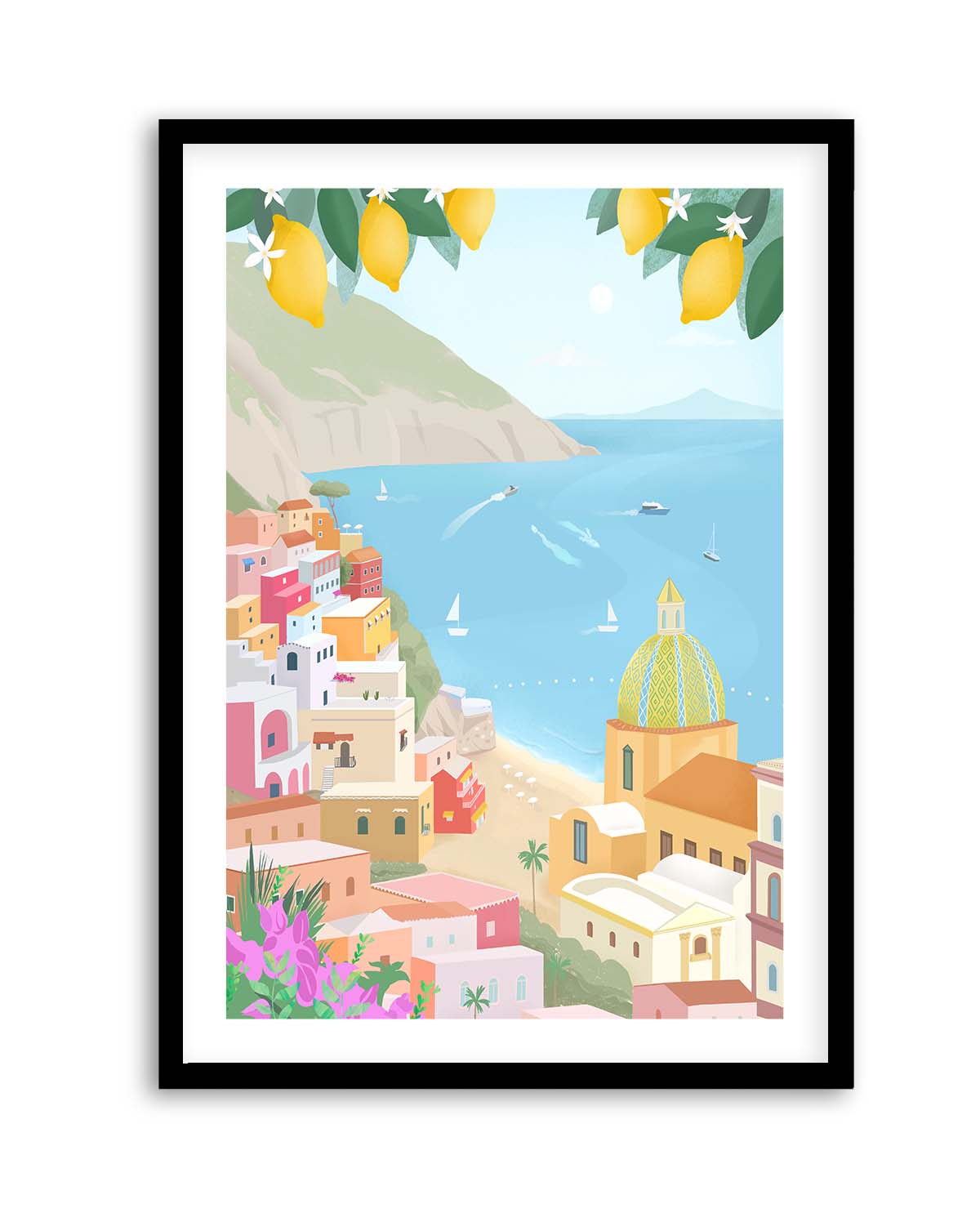 Positano By Petra Lizde | Art Print