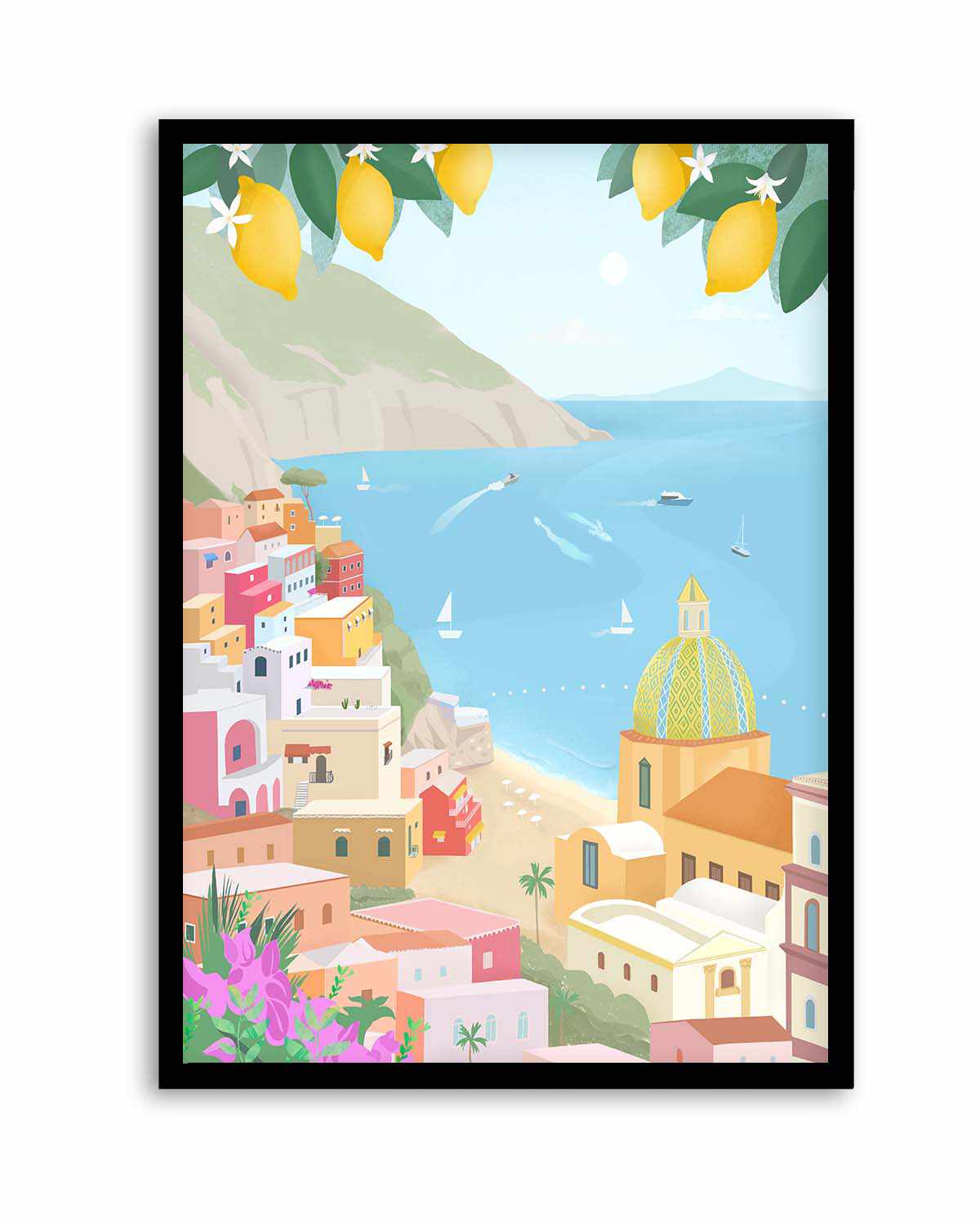 Positano By Petra Lizde | Art Print