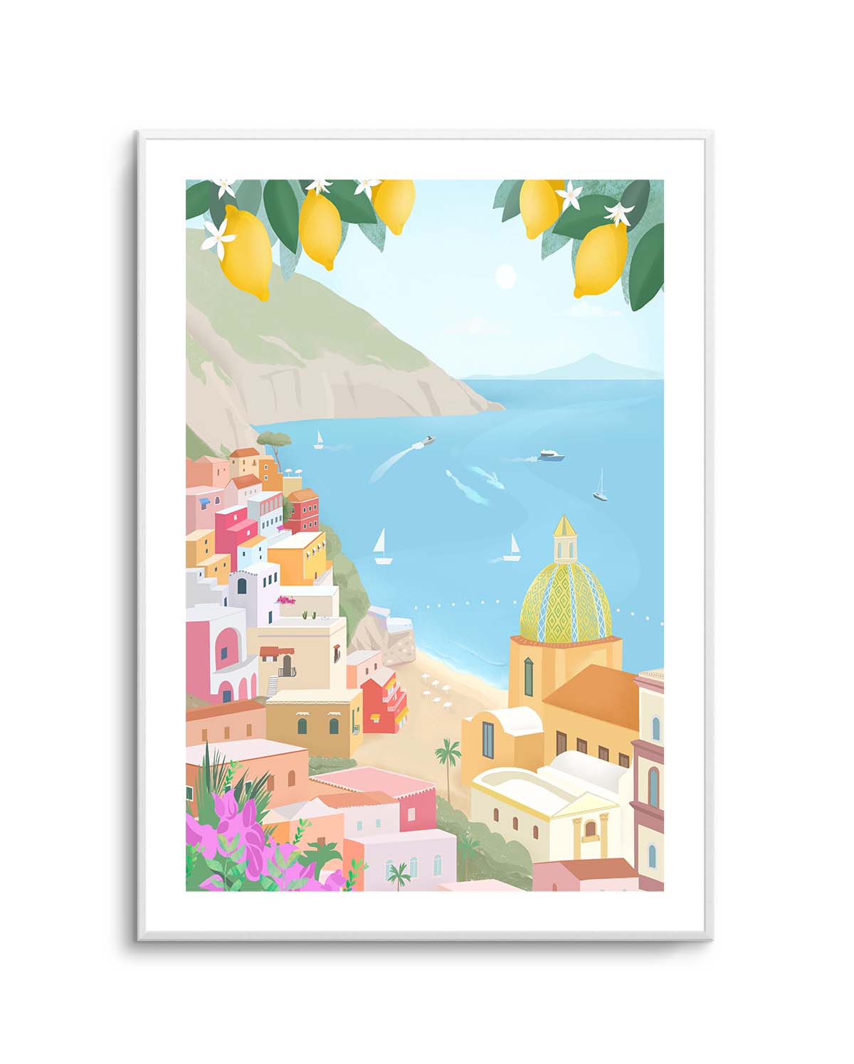 Positano By Petra Lizde | Art Print