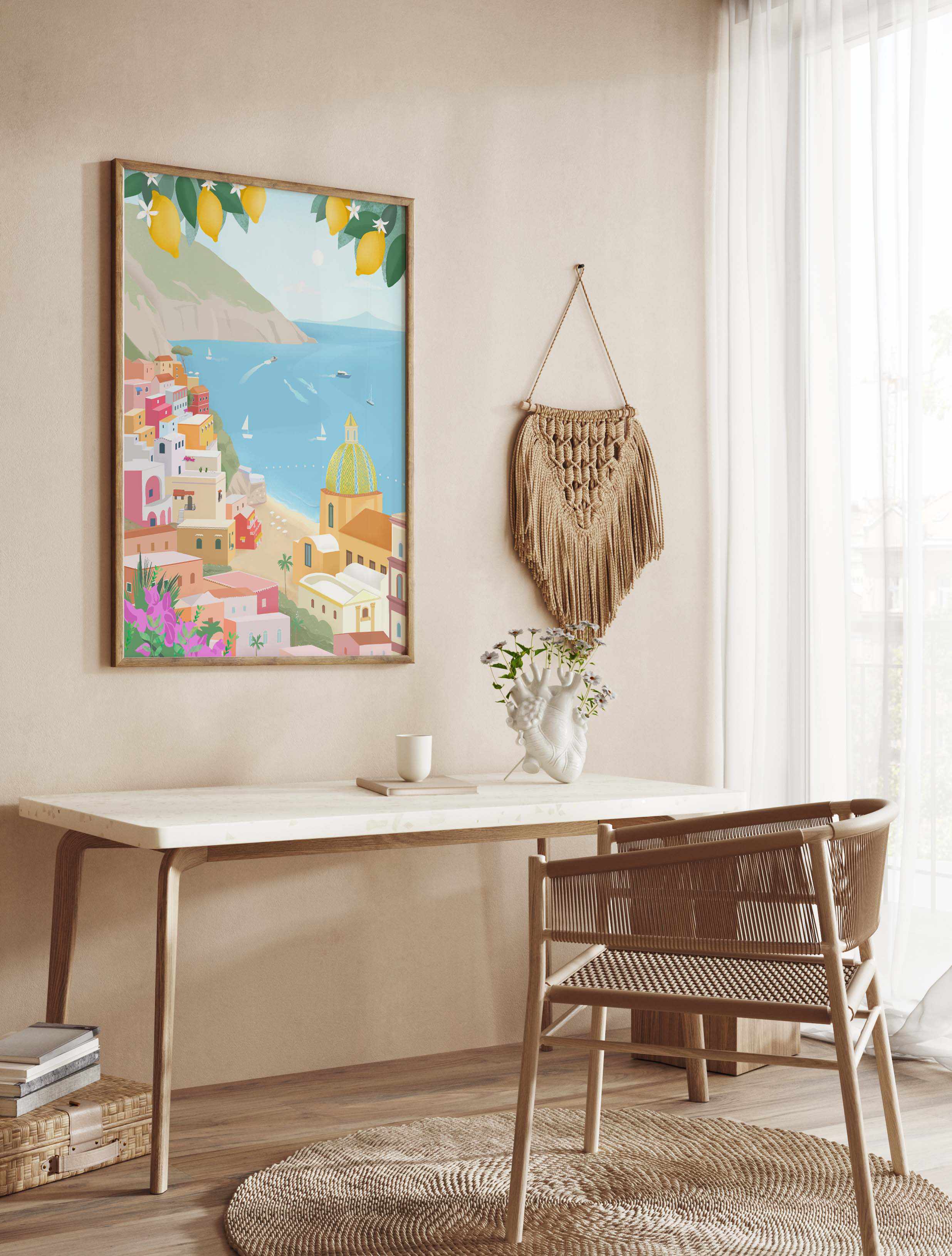 Positano By Petra Lizde | Art Print