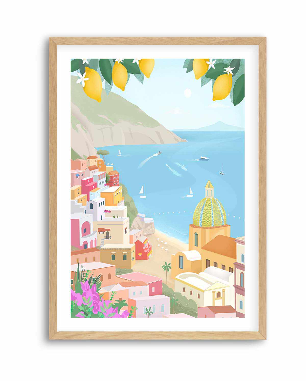 Positano By Petra Lizde | Art Print