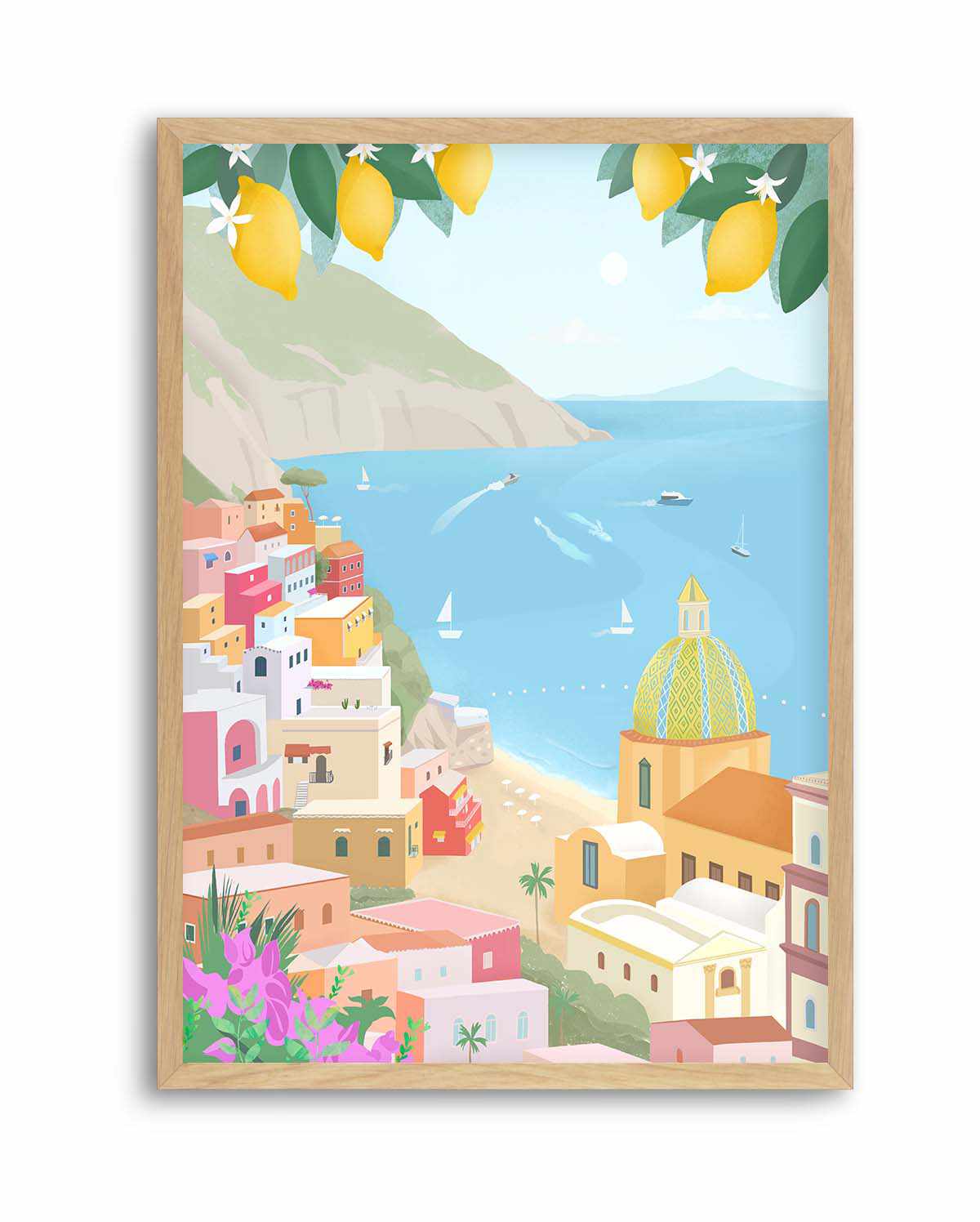 Positano By Petra Lizde | Art Print