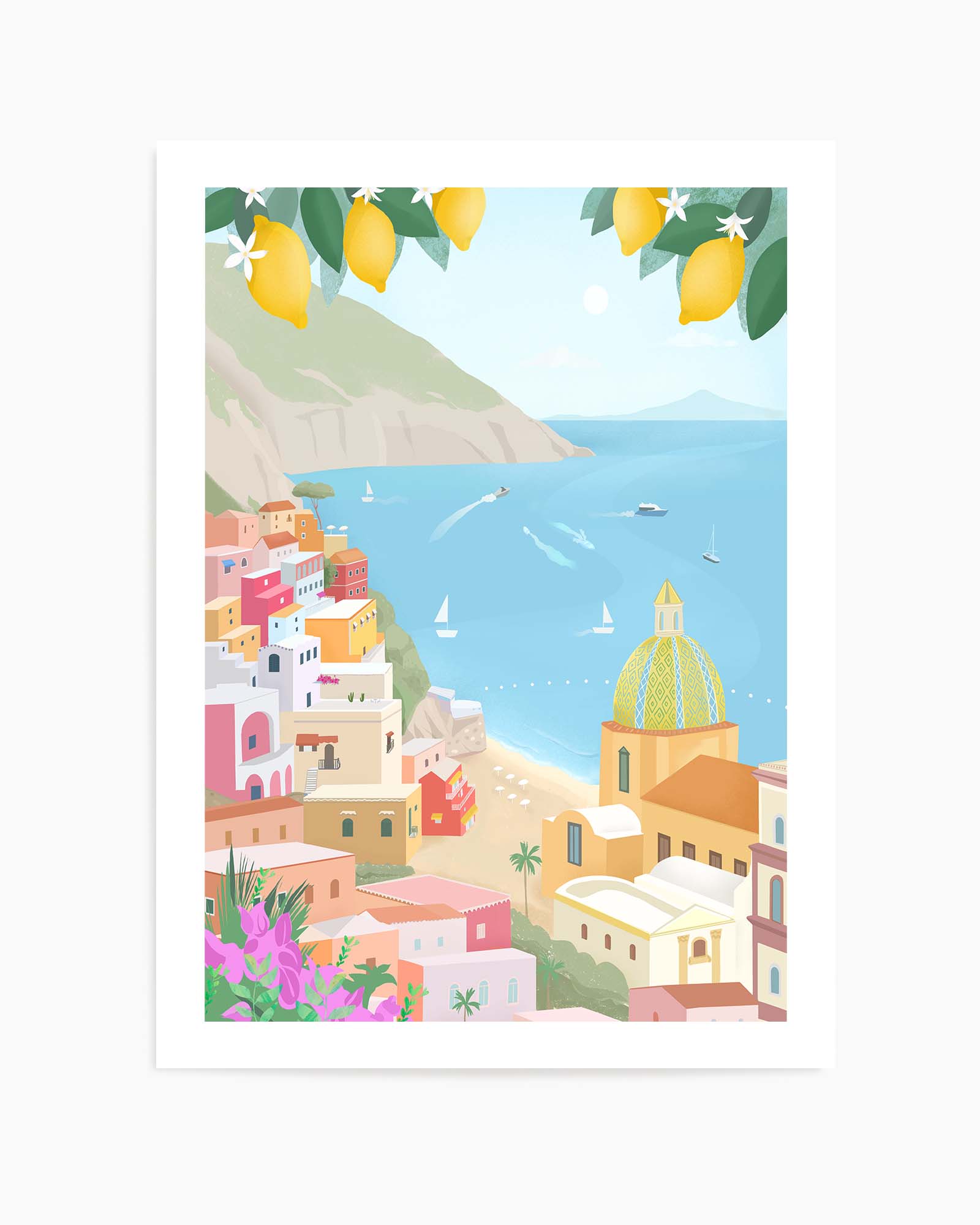 Positano By Petra Lizde | Art Print