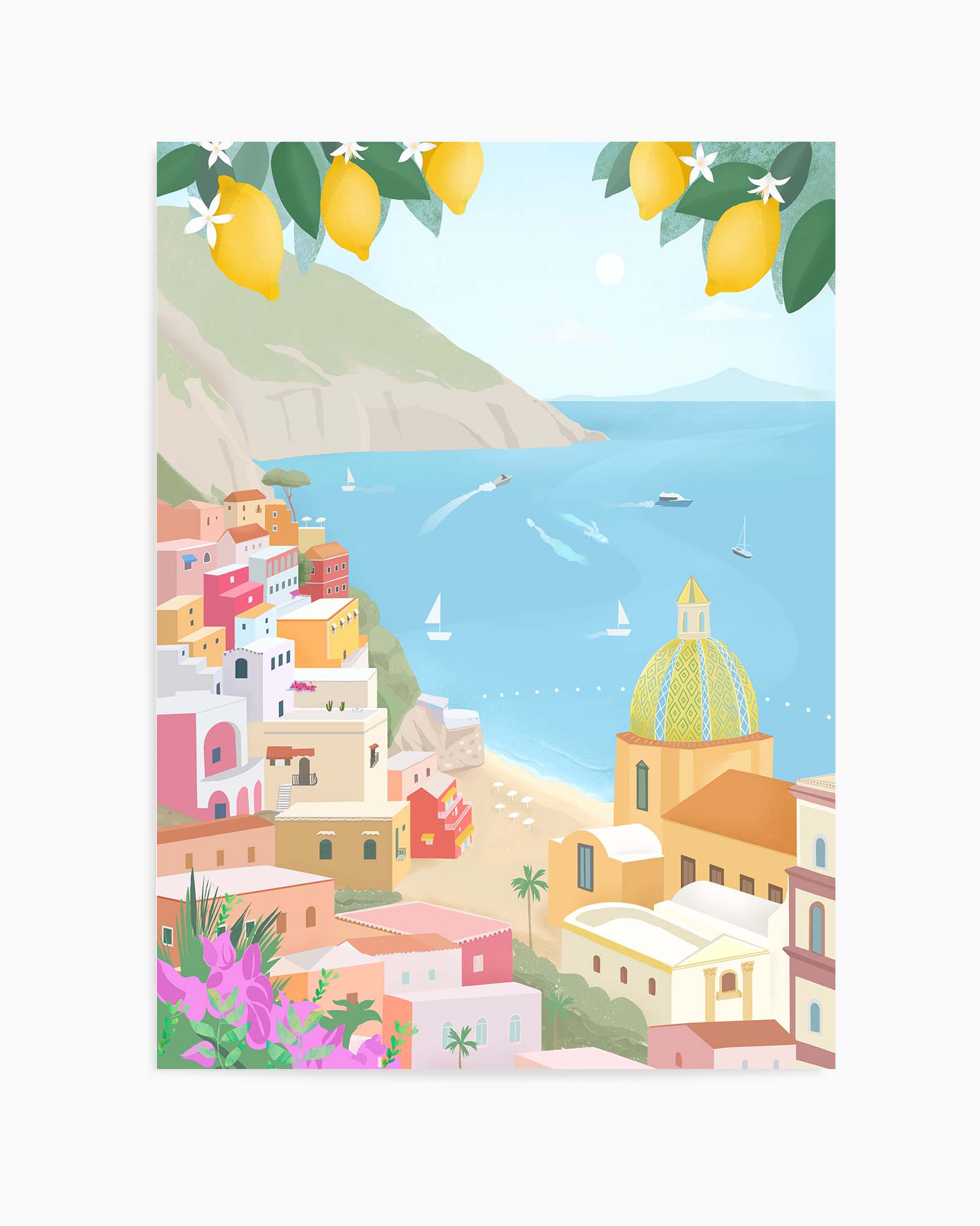 Positano By Petra Lizde | Art Print