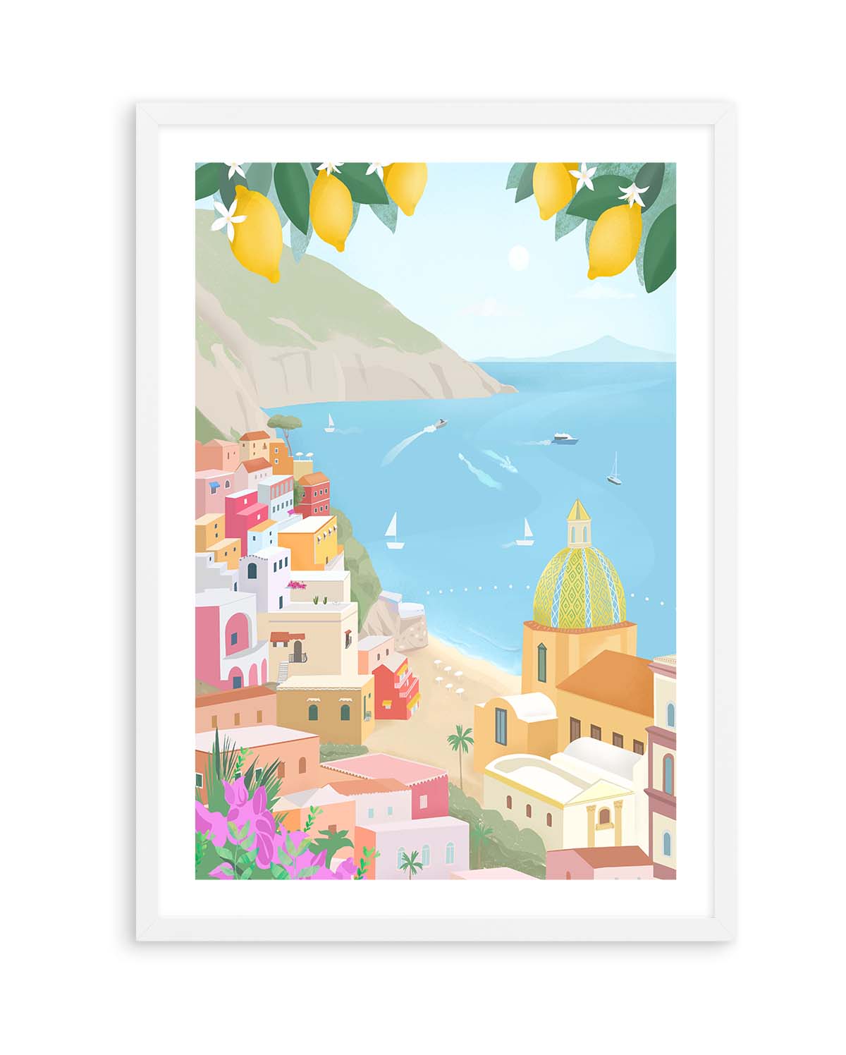 Positano By Petra Lizde | Art Print