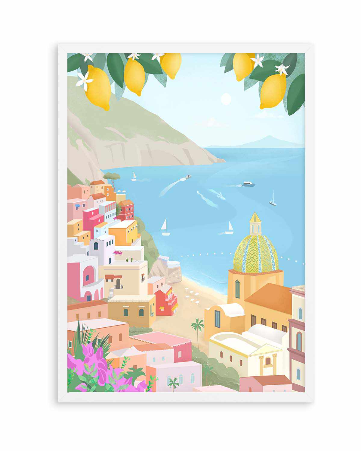 Positano By Petra Lizde | Art Print