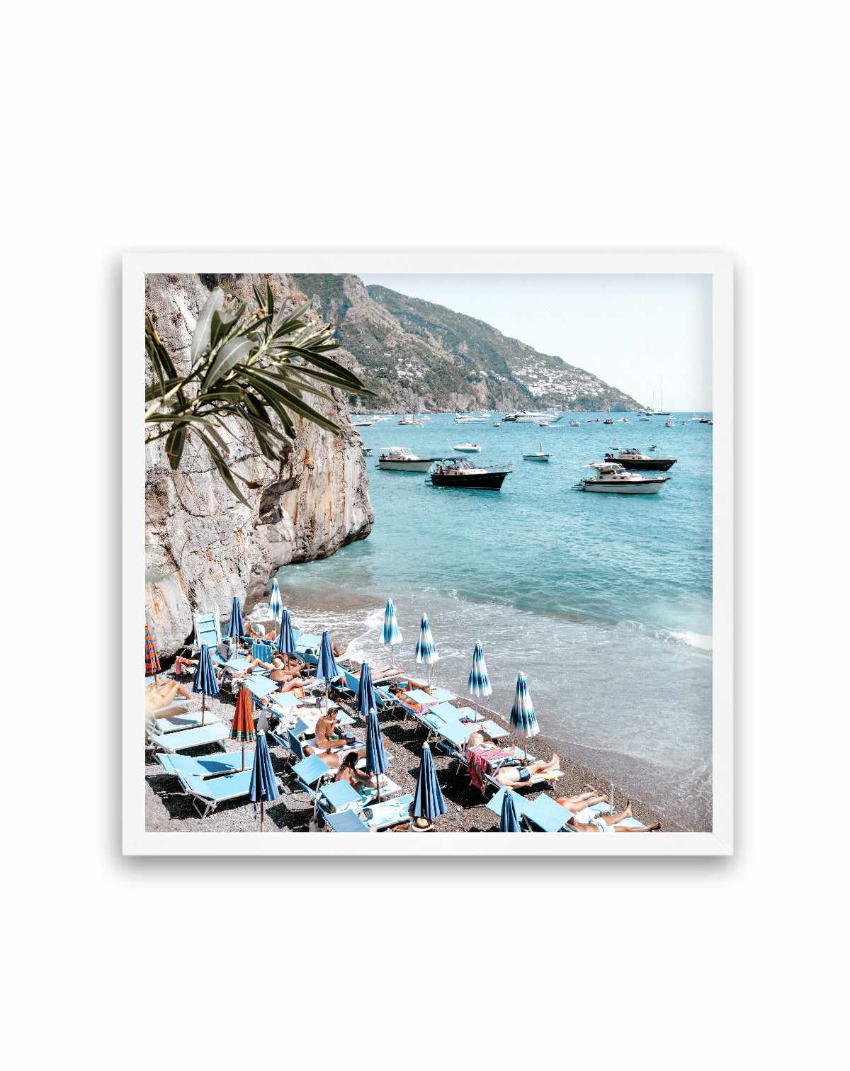 Positano Bathers SQ | Art Print