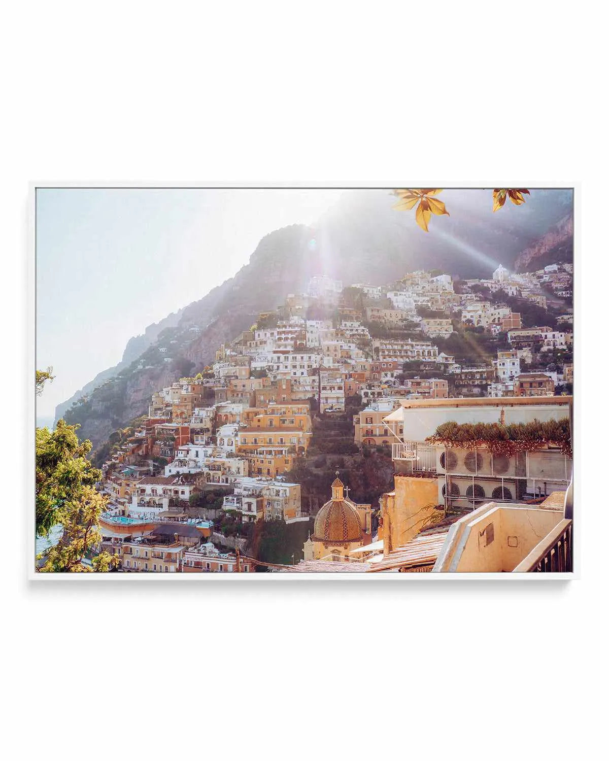 Positano Bliss LS by Louise Krause | Framed Canvas Art Print from Olive et Oriel where you can shop wallpaper and artworks online