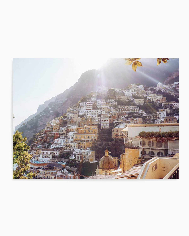 Positano Bliss LS by Louise Krause Art Print