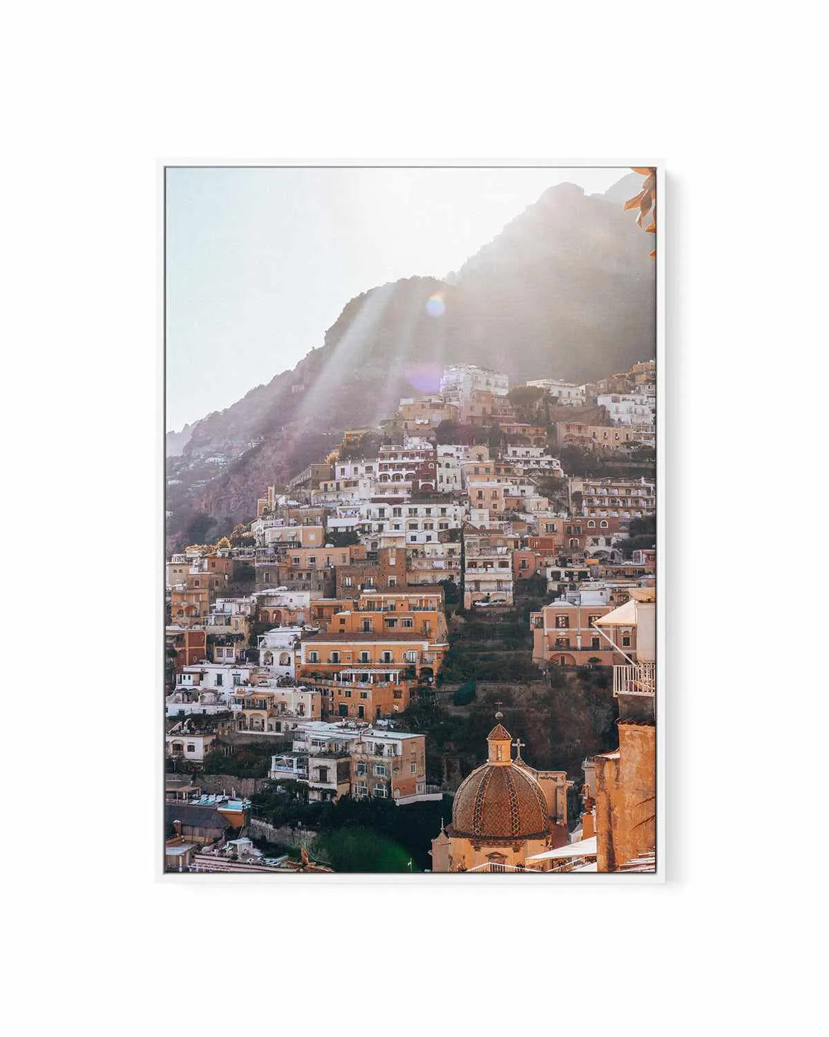 Positano Bliss PT by Louise Krause | Framed Canvas Art Print from Olive et Oriel where you can shop wallpaper and artworks online