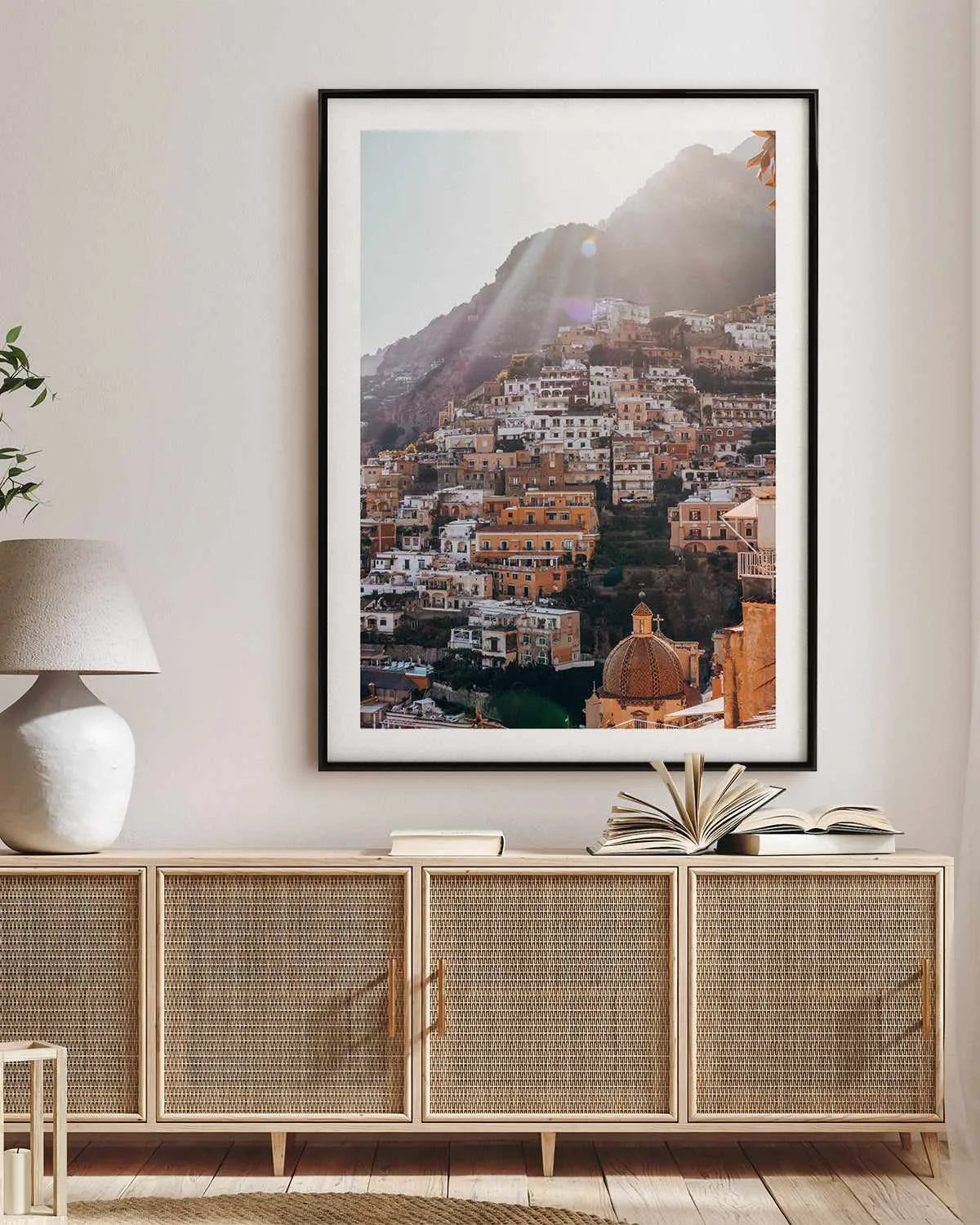 Positano Bliss PT by Louise Krause Art Print from Olive et Oriel where you can shop wallpaper and artworks online