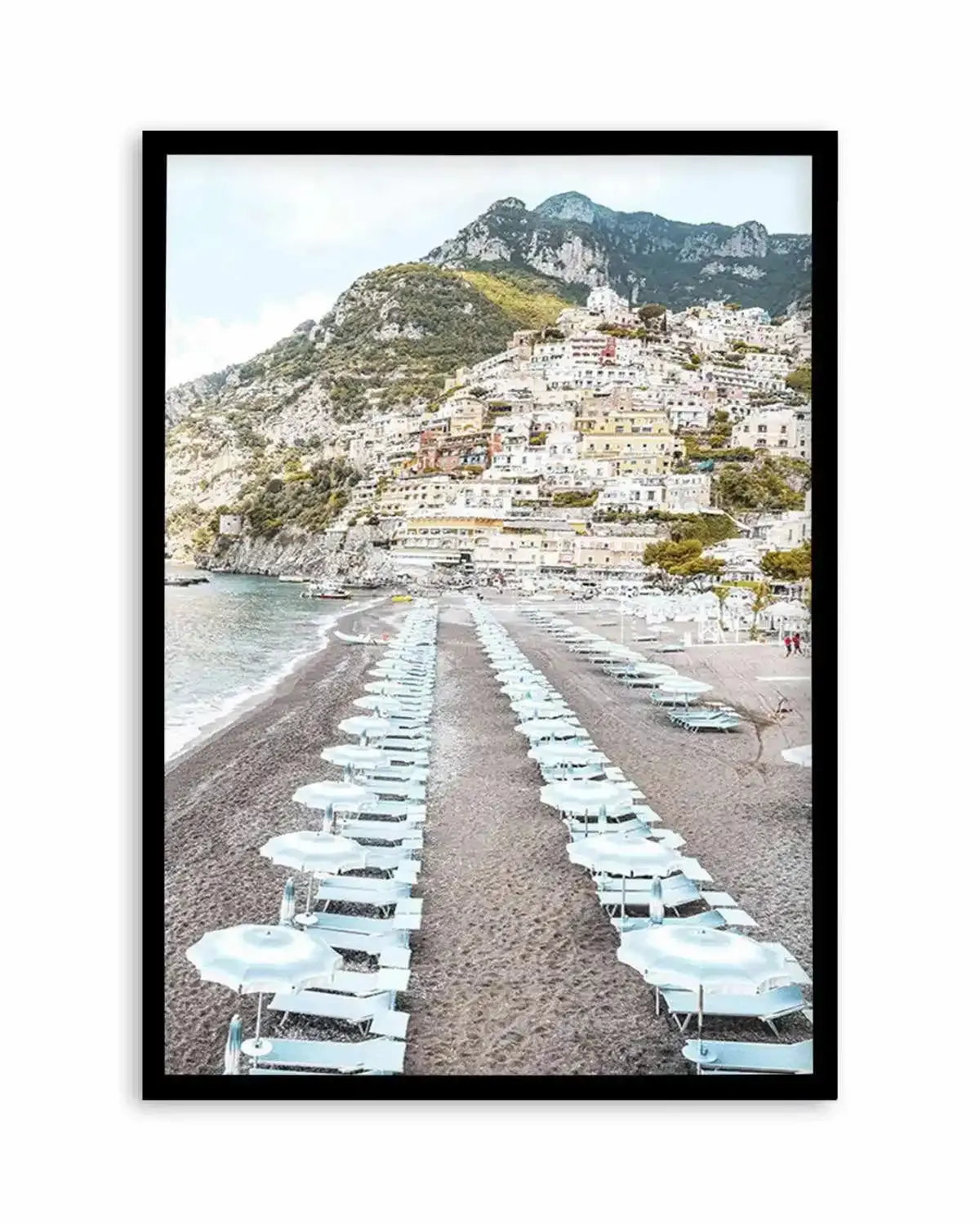 Positano Parisols Art Print from Olive et Oriel where you can shop wallpaper and artworks online