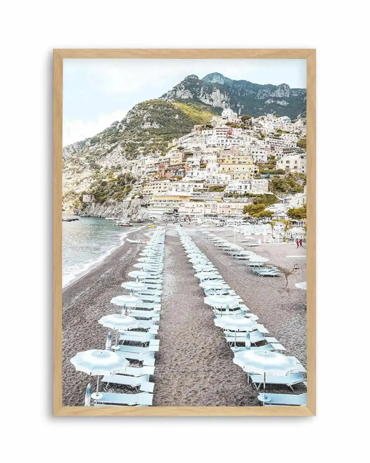Positano Parisols Art Print from Olive et Oriel where you can shop wallpaper and artworks online