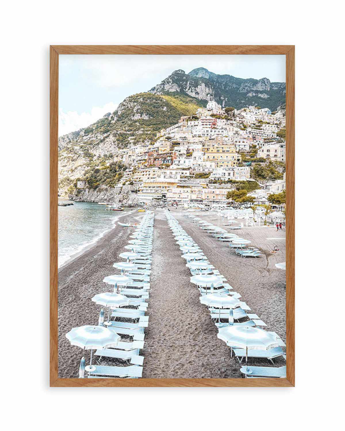 Positano Parisols Art Print