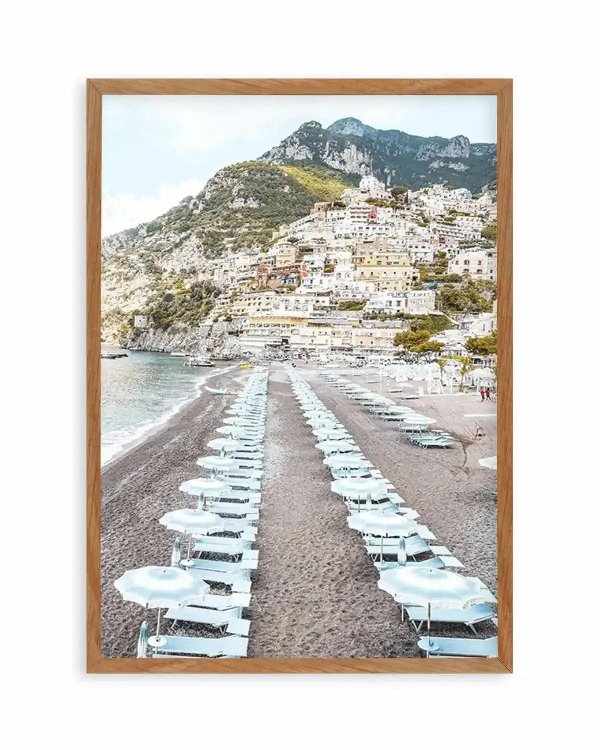 Positano Parisols Art Print from Olive et Oriel where you can shop wallpaper and artworks online