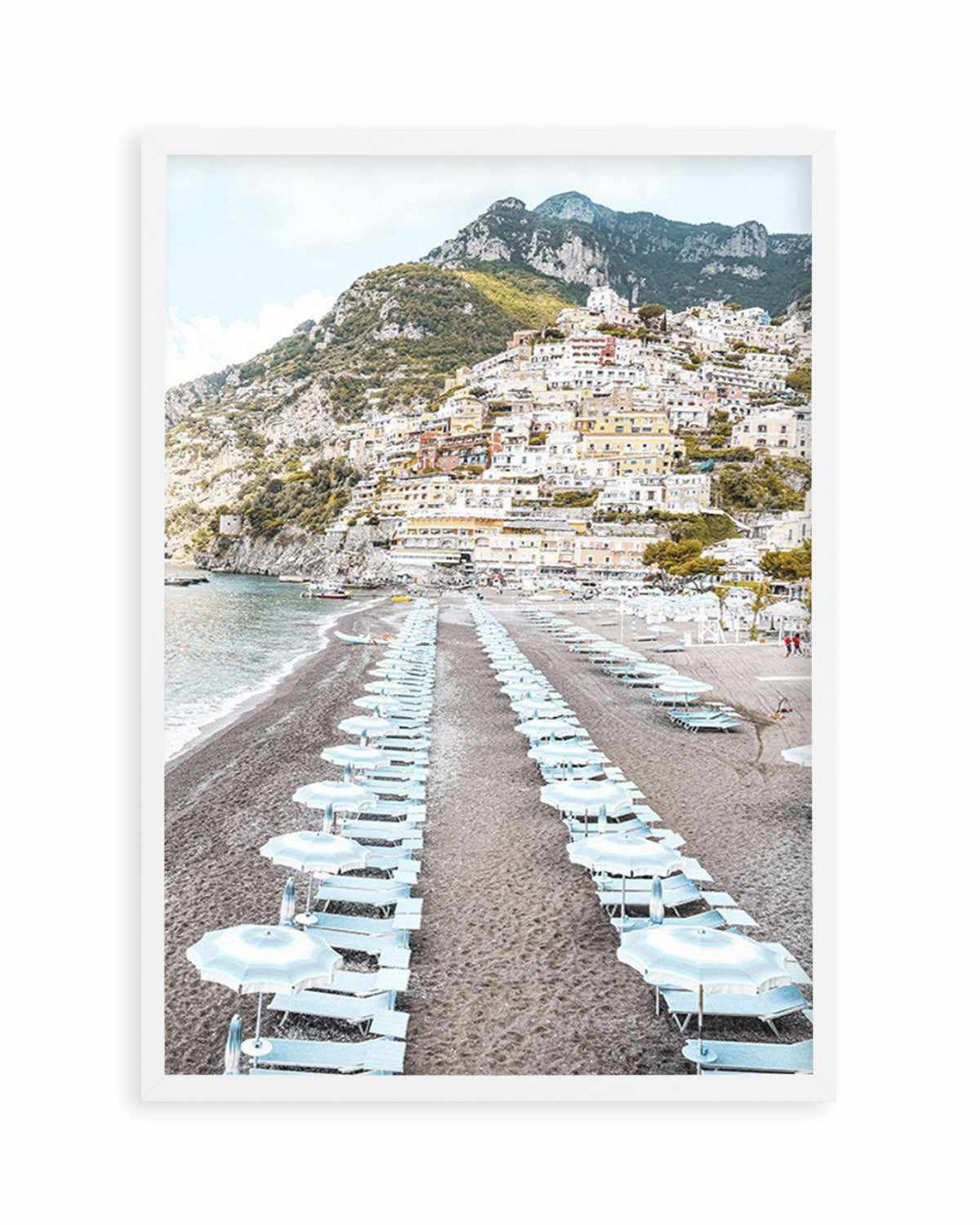 Positano Parisols Art Print