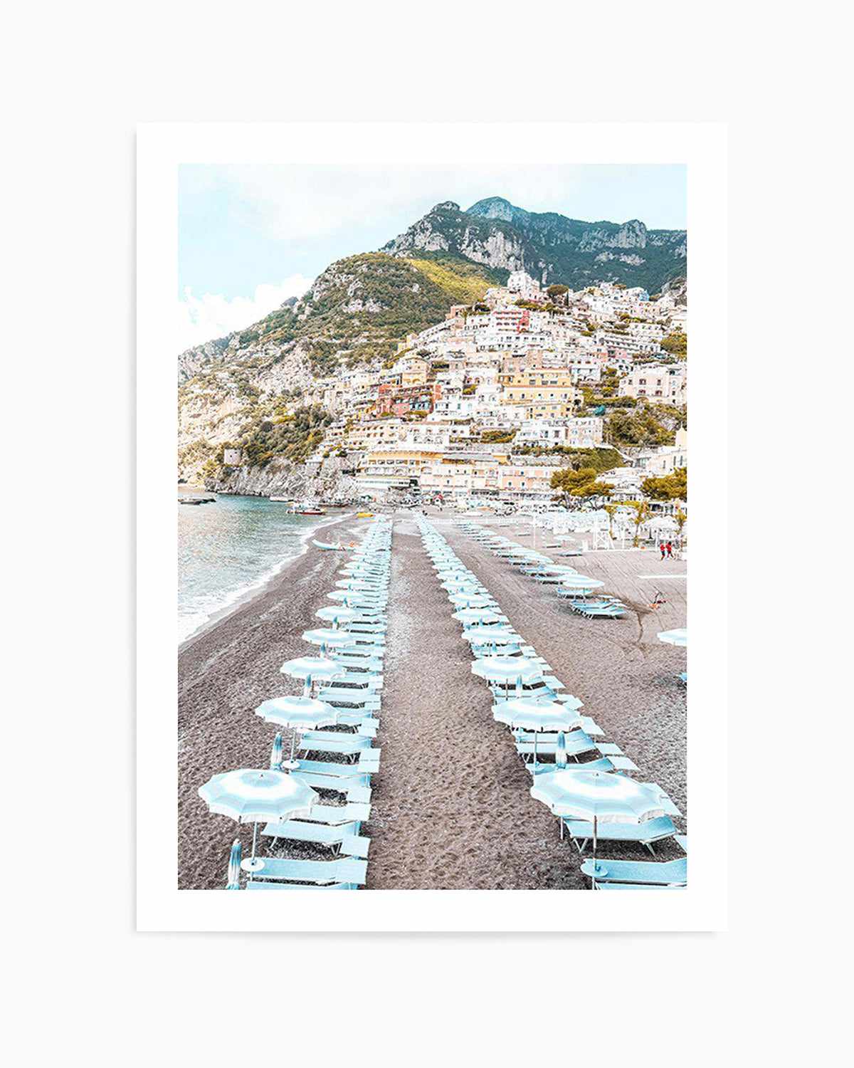 Positano Parisols Art Print