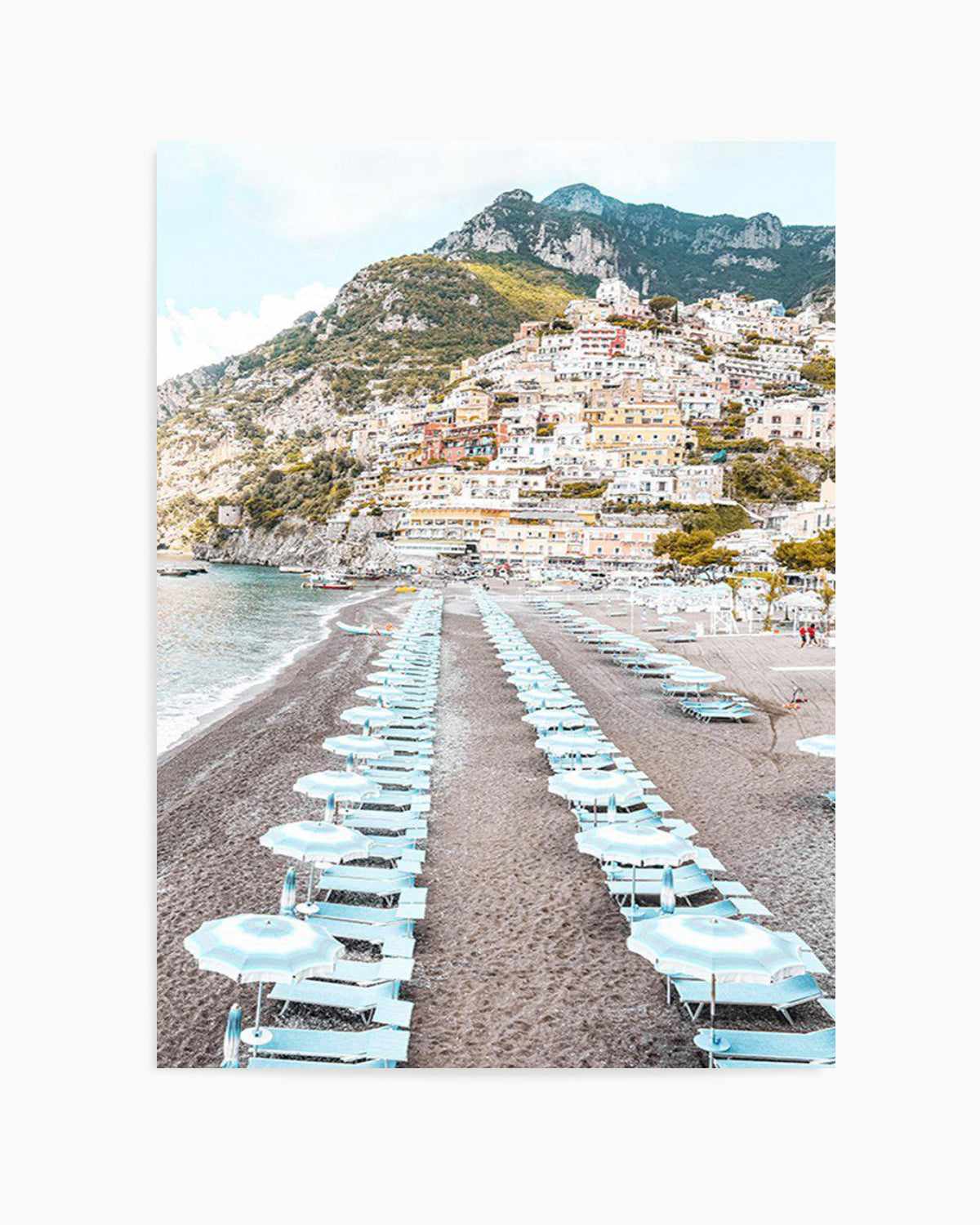 Positano Parisols Art Print