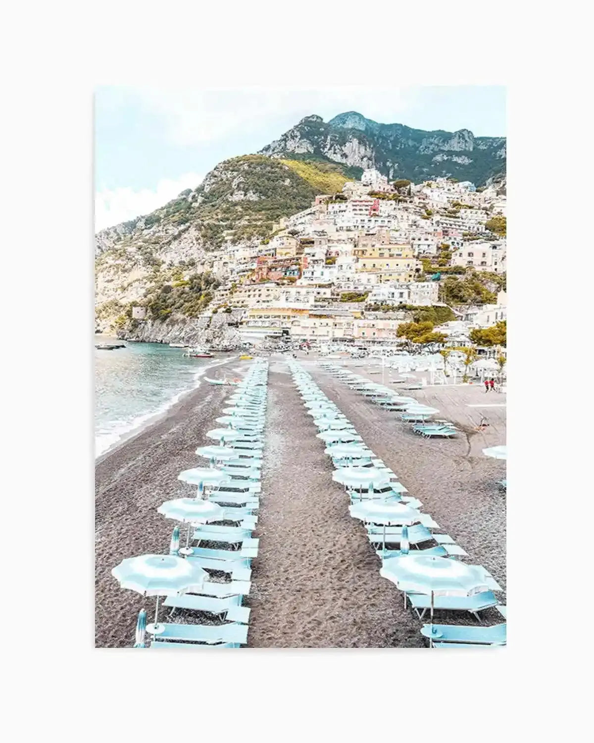 Positano Parisols Art Print from Olive et Oriel where you can shop wallpaper and artworks online