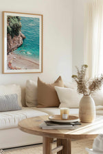 Positano Sands | Left PT Art Print