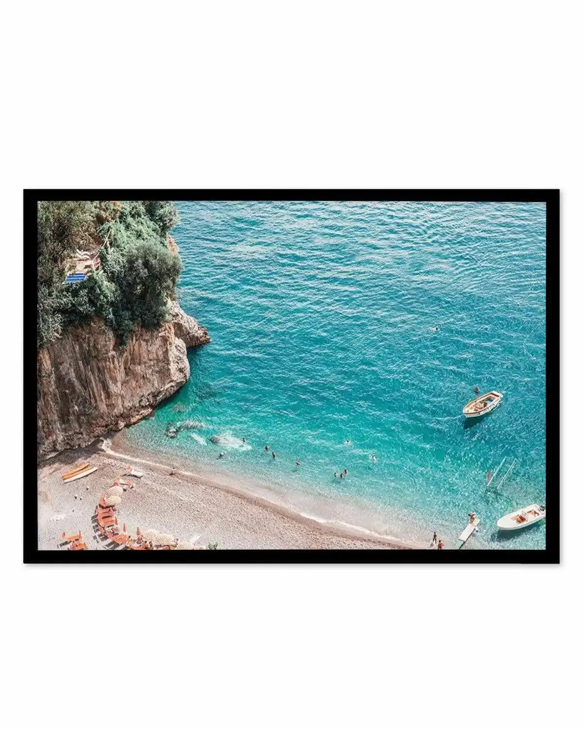 Positano Sands Art Print from Olive et Oriel where you can shop wallpaper and artworks online
