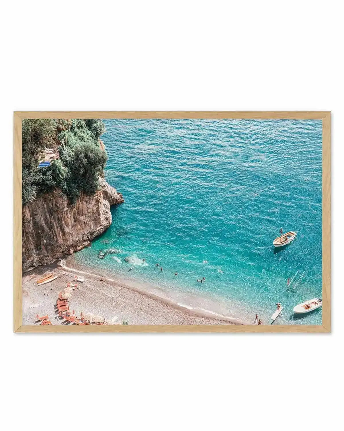 Positano Sands Art Print from Olive et Oriel where you can shop wallpaper and artworks online