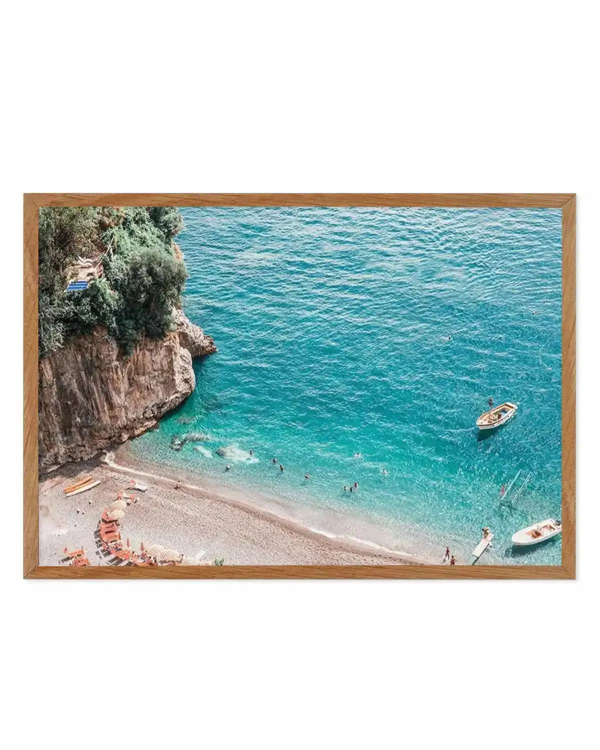 Positano Sands Art Print from Olive et Oriel where you can shop wallpaper and artworks online