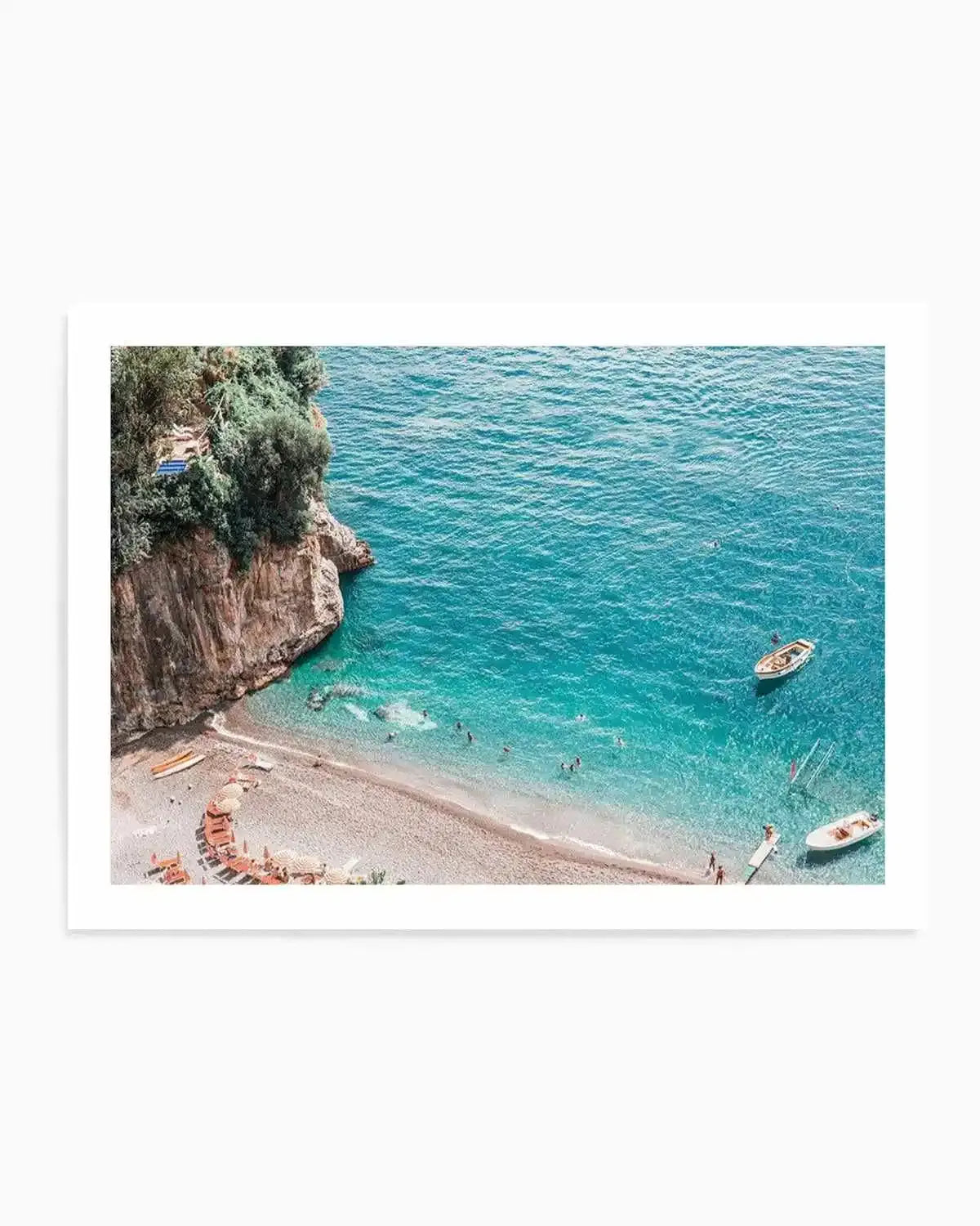 Positano Sands Art Print from Olive et Oriel where you can shop wallpaper and artworks online