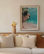 Positano Sands | Left PT Art Print