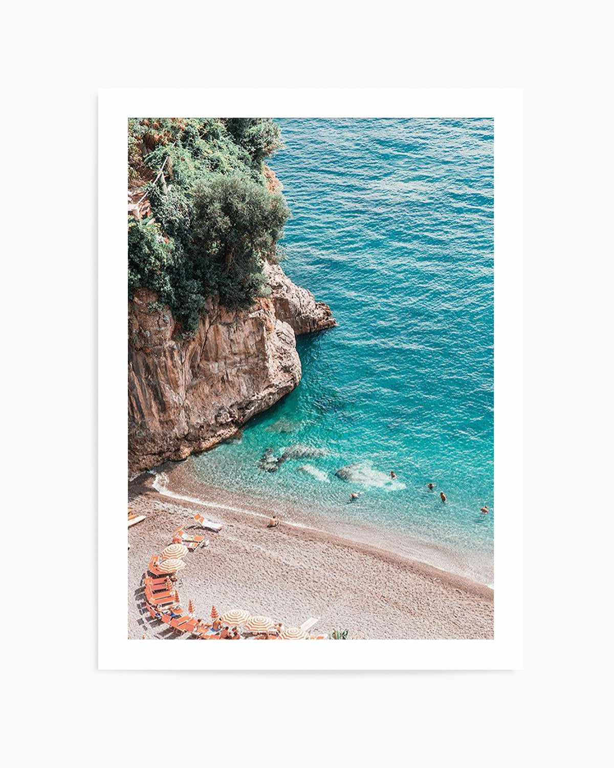 Positano Sands | Left PT Art Print