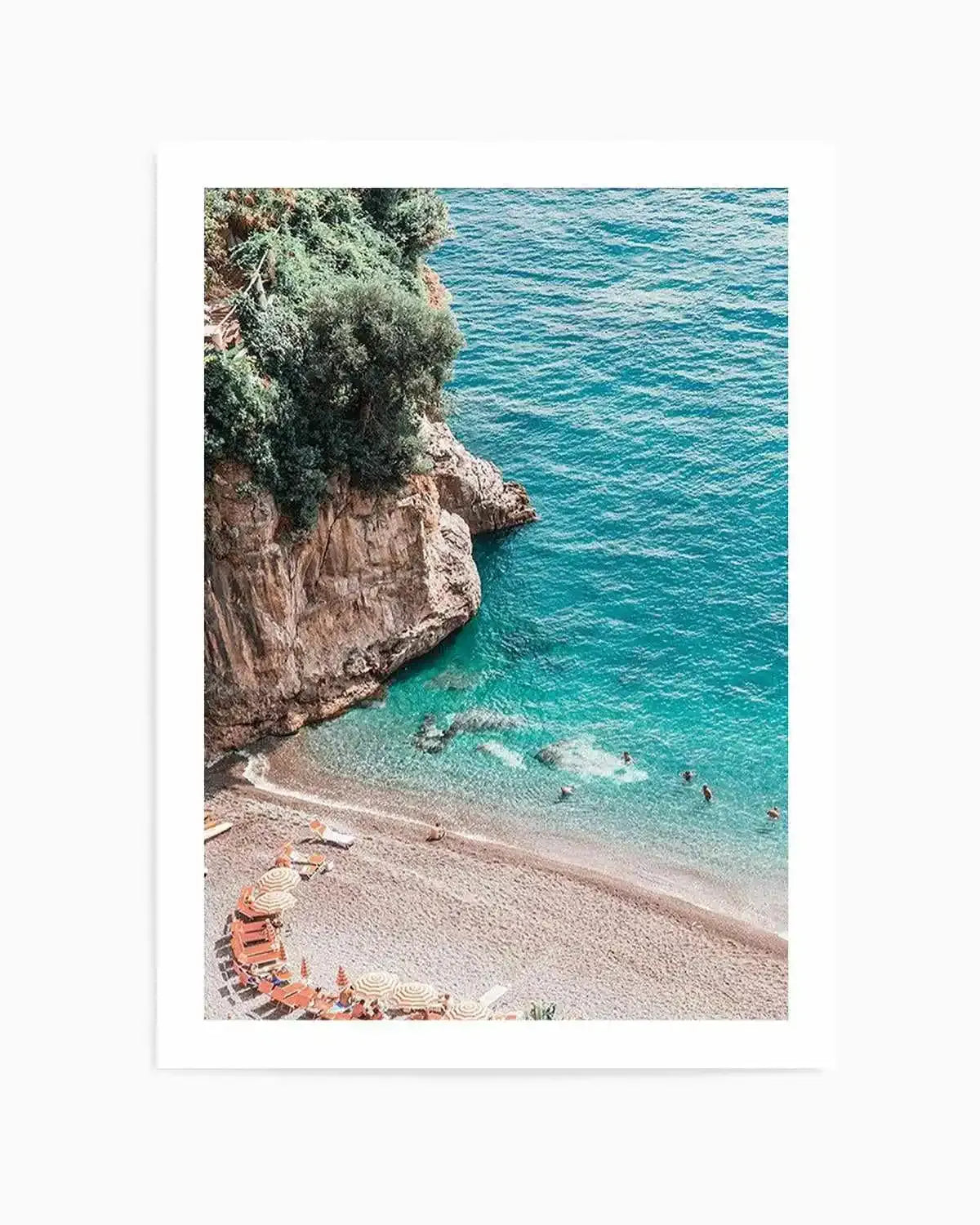 Positano Sands | Left PT Art Print from Olive et Oriel where you can shop wallpaper and artworks online