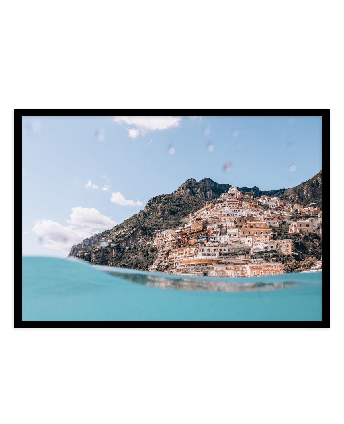 Positano Swim LS by Teigan Geercke Art Print