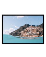 Positano Swim LS by Teigan Geercke Art Print