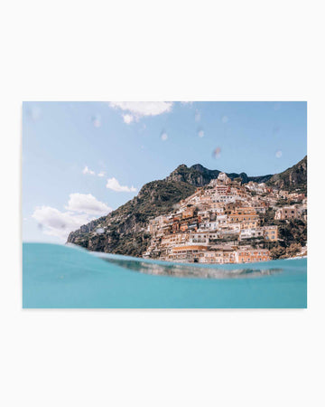 Positano Swim LS by Teigan Geercke Art Print from Olive et Oriel where you can shop wallpaper and artworks online