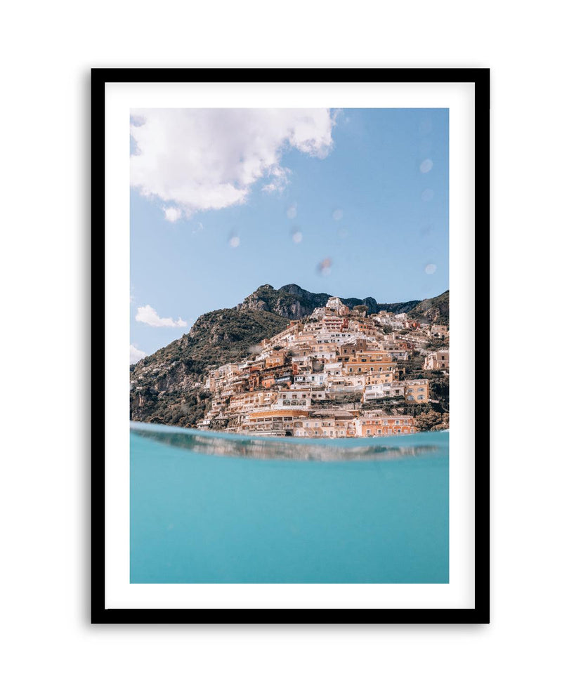 Positano Swim PT by Teigan Geercke Art Print