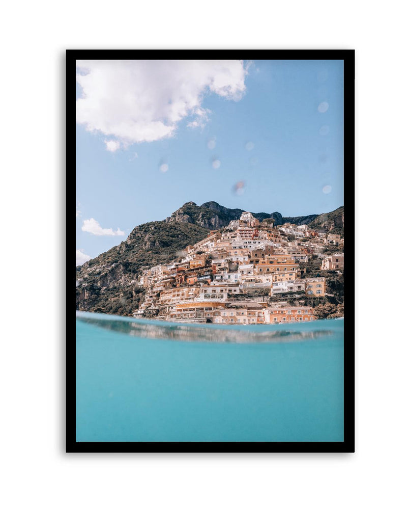 Positano Swim PT by Teigan Geercke Art Print