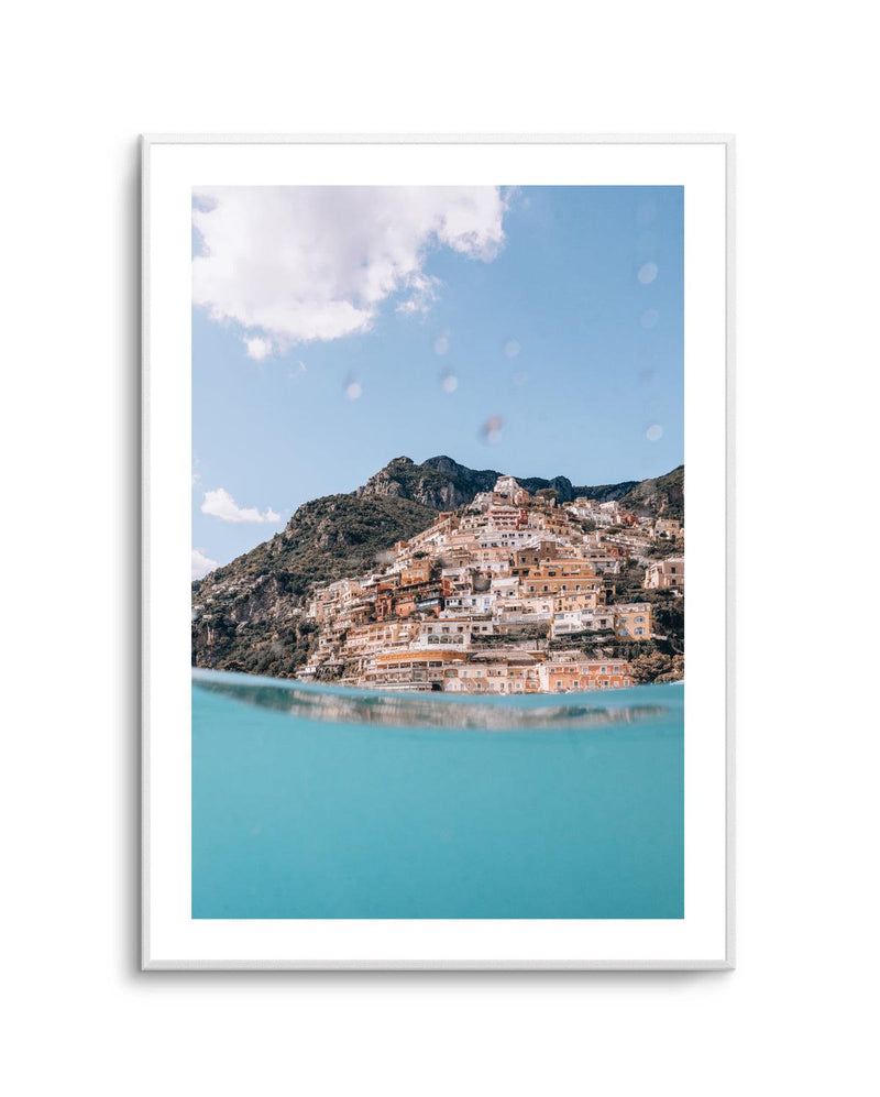 Positano Swim PT by Teigan Geercke Art Print