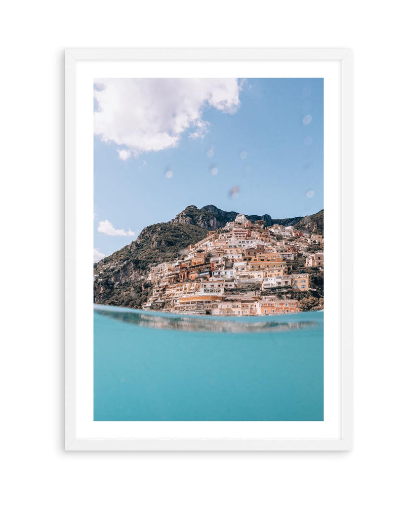 Positano Swim PT by Teigan Geercke Art Print