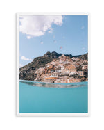 Positano Swim PT by Teigan Geercke Art Print