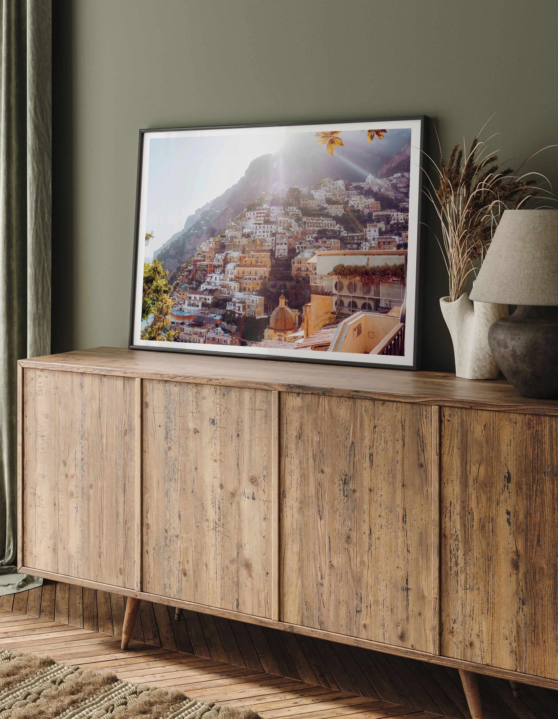 Positano Bliss LS by Louise Krause Art Print from Olive et Oriel where you can shop wallpaper and artworks online