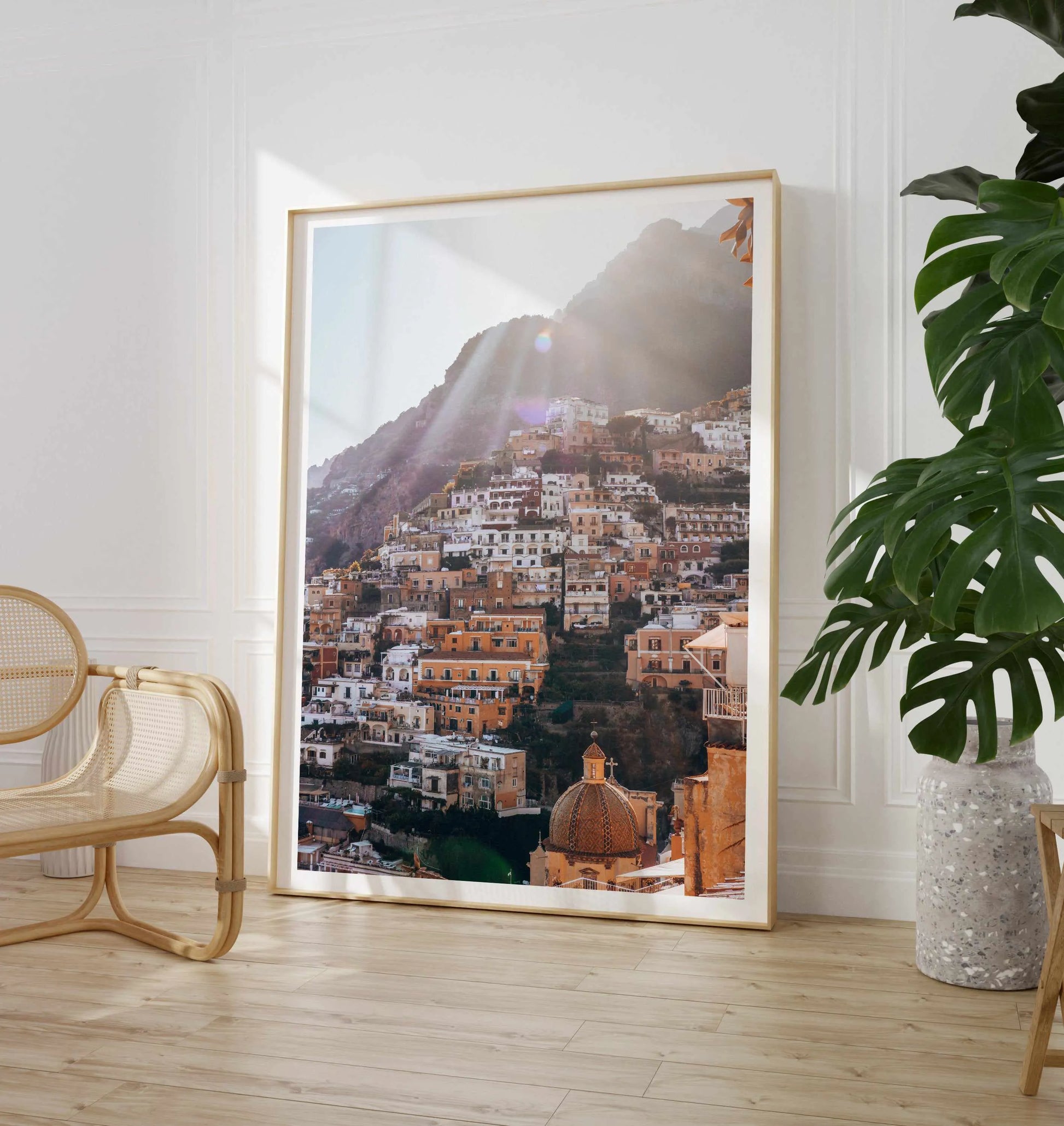 Positano Bliss PT by Louise Krause Art Print from Olive et Oriel where you can shop wallpaper and artworks online