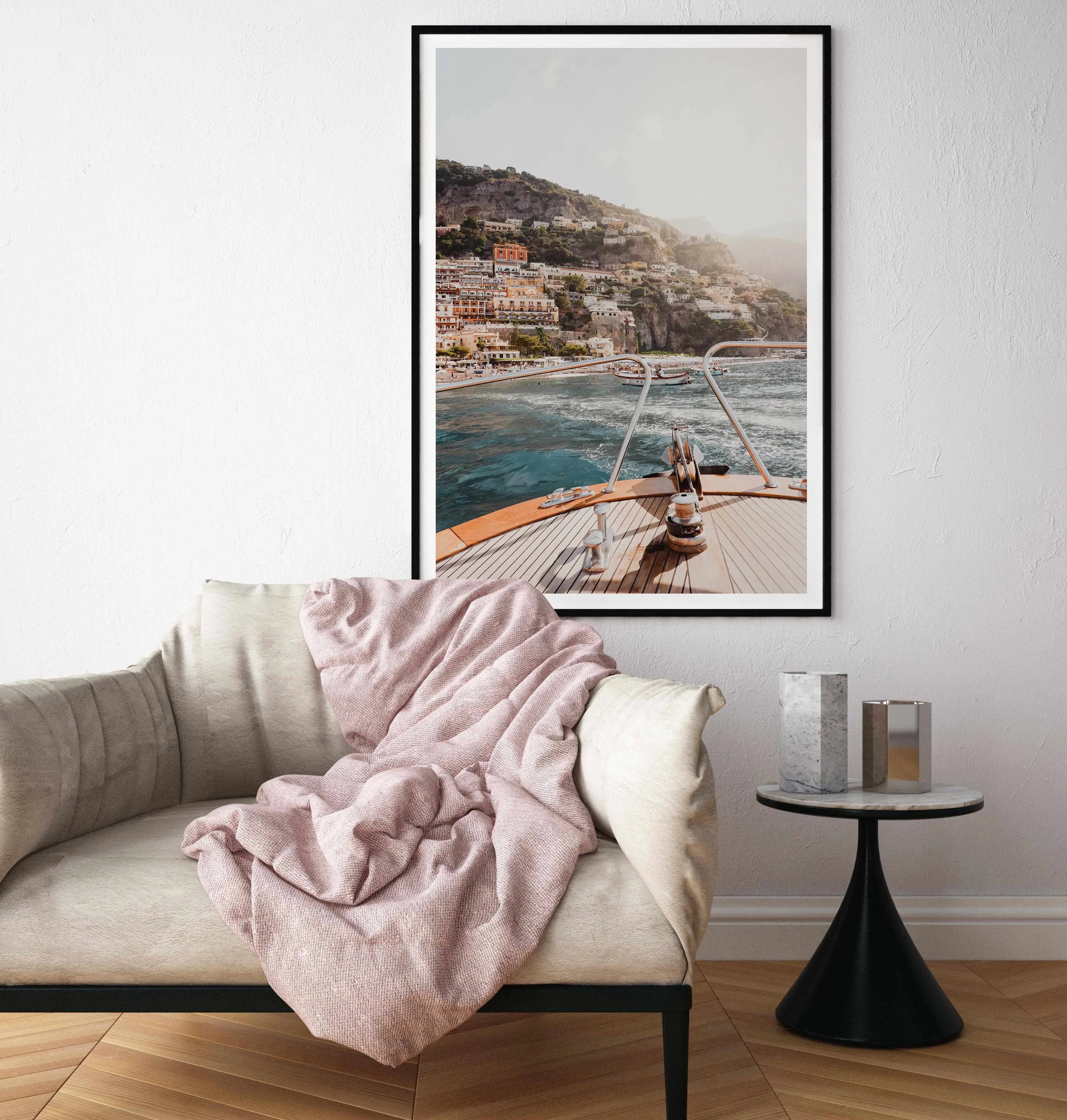 Positano Breeze by Louise Krause Art Print from Olive et Oriel where you can shop wallpaper and artworks online