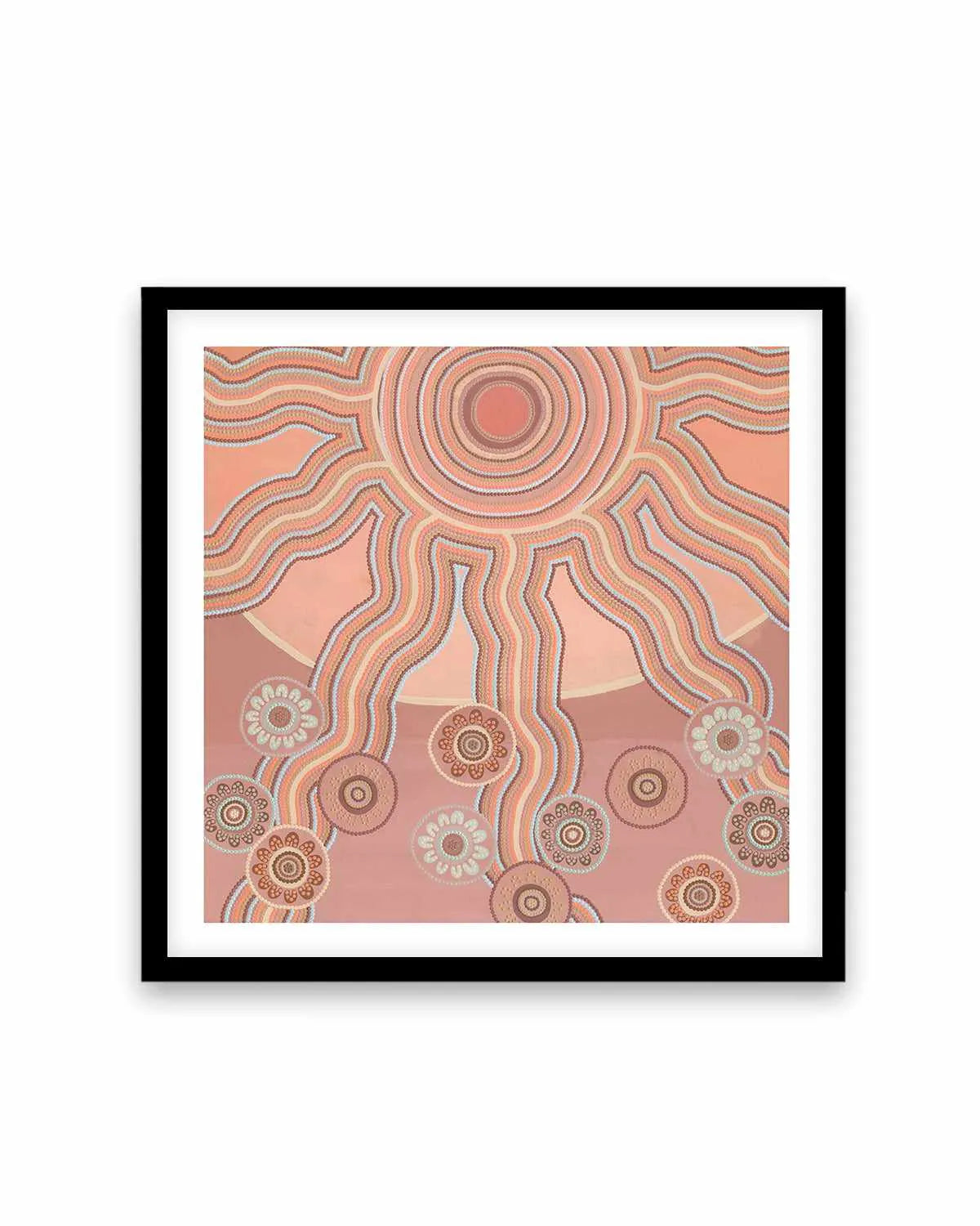 Positive Energy by Karissa Undy | Art Print from Olive et Oriel where you can shop wallpaper and artworks online